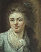 Ludovike Simanowiz Self portrait oil painting